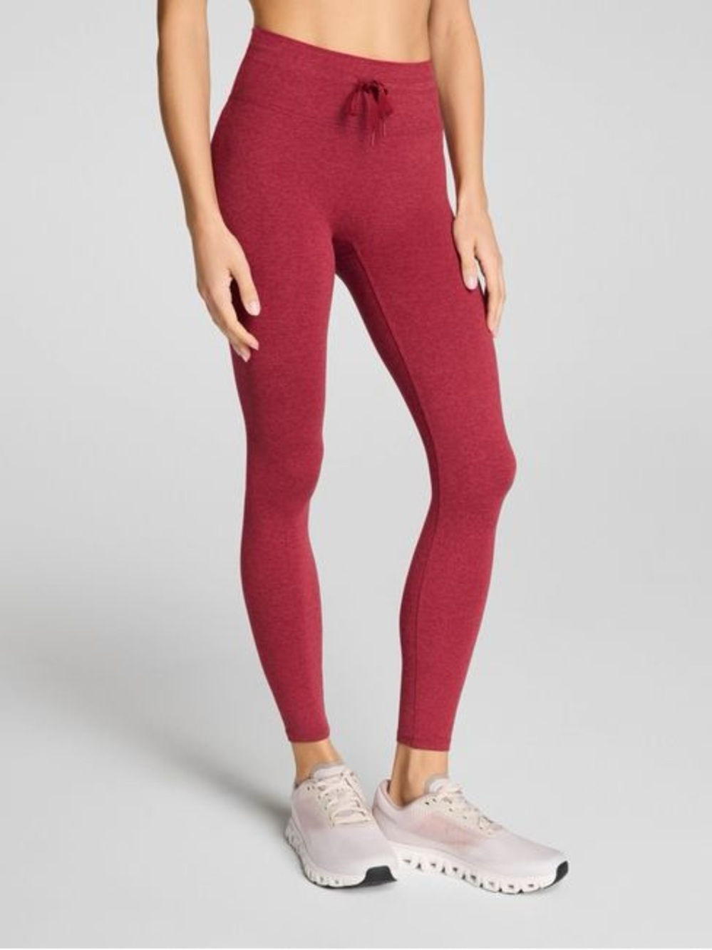 Spanx Super Smooth Soft Stretch Leggings High Rise Drawstring Waist • NWOT